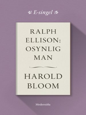 cover image of Ralph Ellison